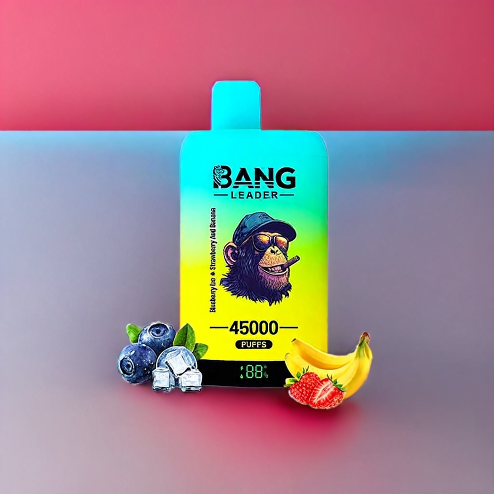 Bang Leader 45000 Puff Italia Ingrosso vape monouso Mirtillo Ghiaccio Fragola Banana