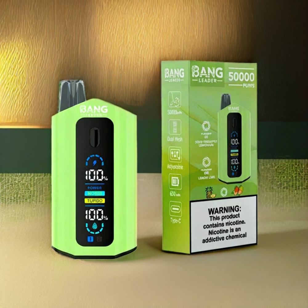 Bang Leader 50000 Puff Italia Ingrosso vape monouso Gusto Ananas Aspro Limonata Lime