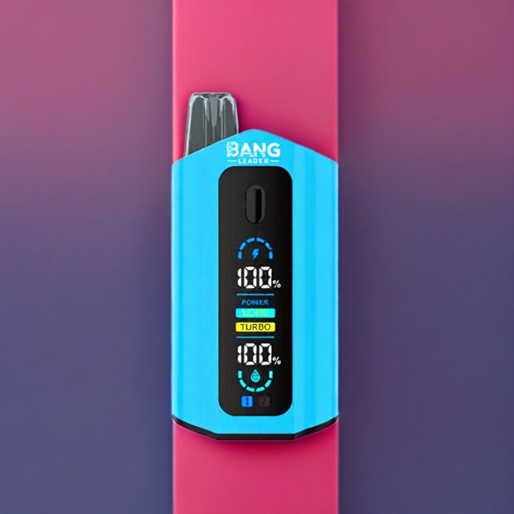 Bang Leader 50000 Puff vape monouso Italia Ingrosso - Mirtillo Acido Lampone (Blueberry Sour Raspberry) e Mirtillo - 13400mAh, 36ml, Tipo-C, 0-5% Nicotina