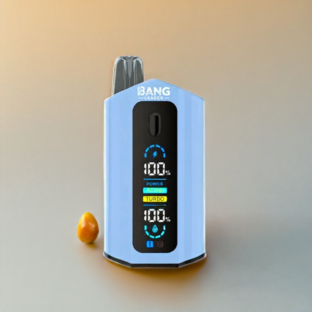 Bang Leader 50000 Puffs vape monouso Banana Ice Mango Italia Ingrosso con 13400mAh, 36ml e 2-in-1 Gusto Banana Ghiaccio Mango