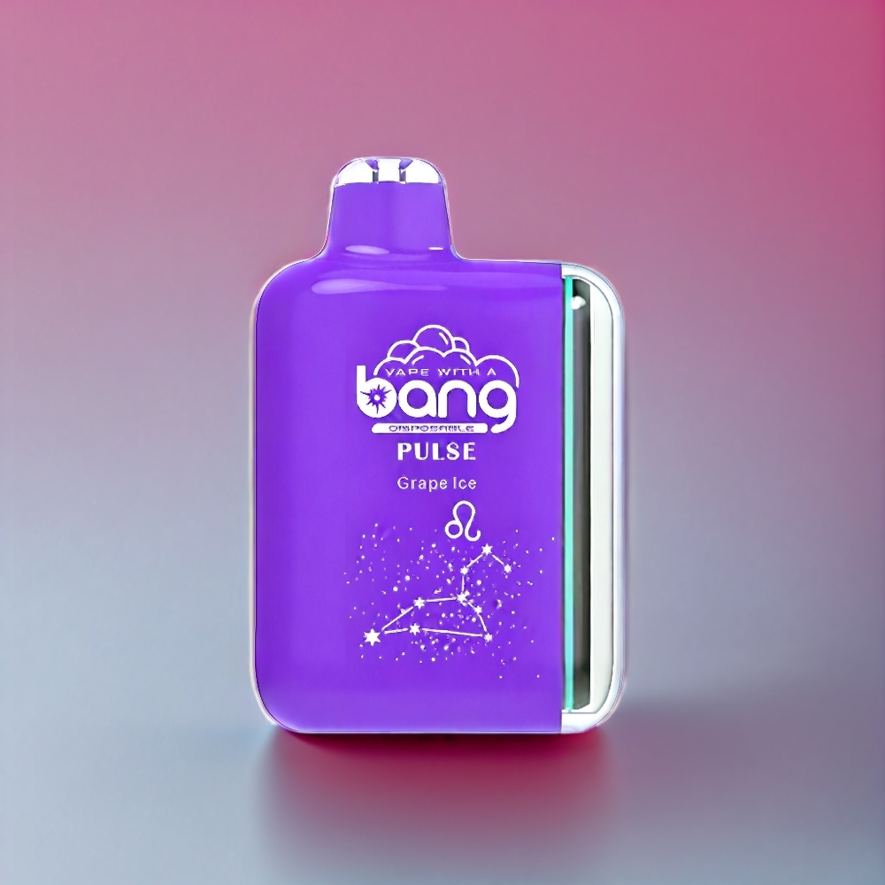 Bang Pulse 18000 Puff vape monouso Ghiaccio Uva con Batteria 650mAh e Tipo-C - Italia Ingrosso