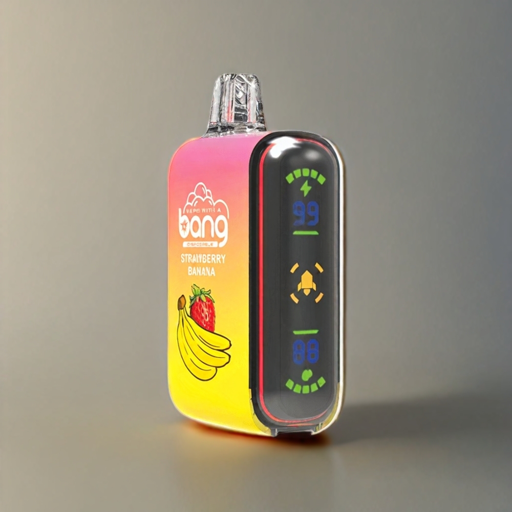 Bang Rocket 18000 Puff vape monouso Fragola Banana - Italia Ingrosso - 26ml, 650mAh, Nicotina 0%/2%/3%/5%