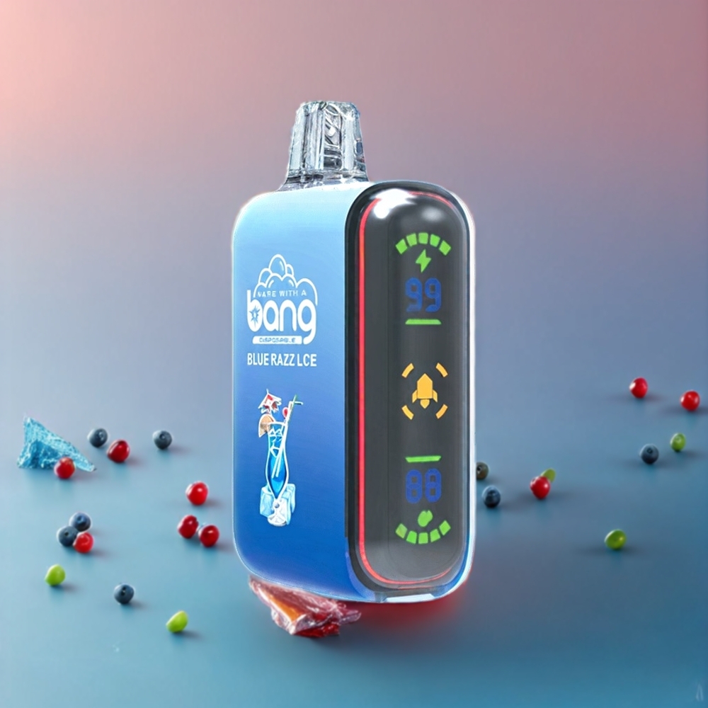 Bang Rocket 18000 Puff vape monouso Lampone Blu Ghiaccio Italia Ingrosso - 26ml, 650mAh, Nicotina 0%/2%/3%/5%