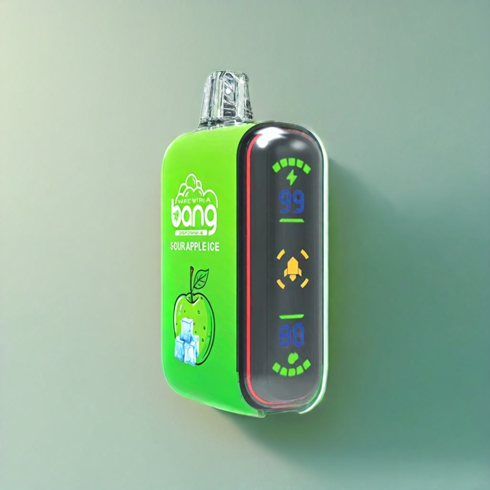 Bang Rocket 18000 Puff vape monouso Mela Acida Ghiaccio - Italia Ingrosso - 26ml, 0%-5% Nicotina, 650mAh