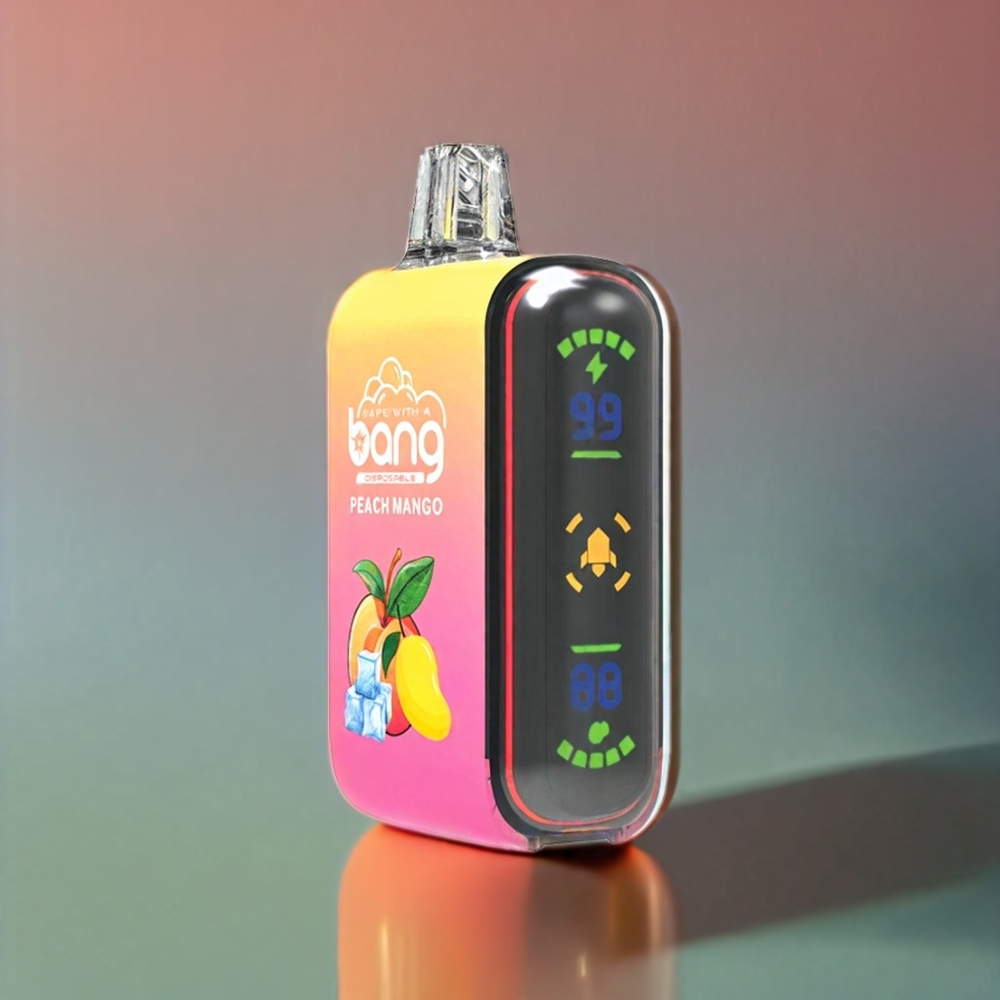 Bang Rocket 18000 Puff vape monouso Pesca Mango Italia Ingrosso - 26ml, 650mAh, Nicotina 0%-5%