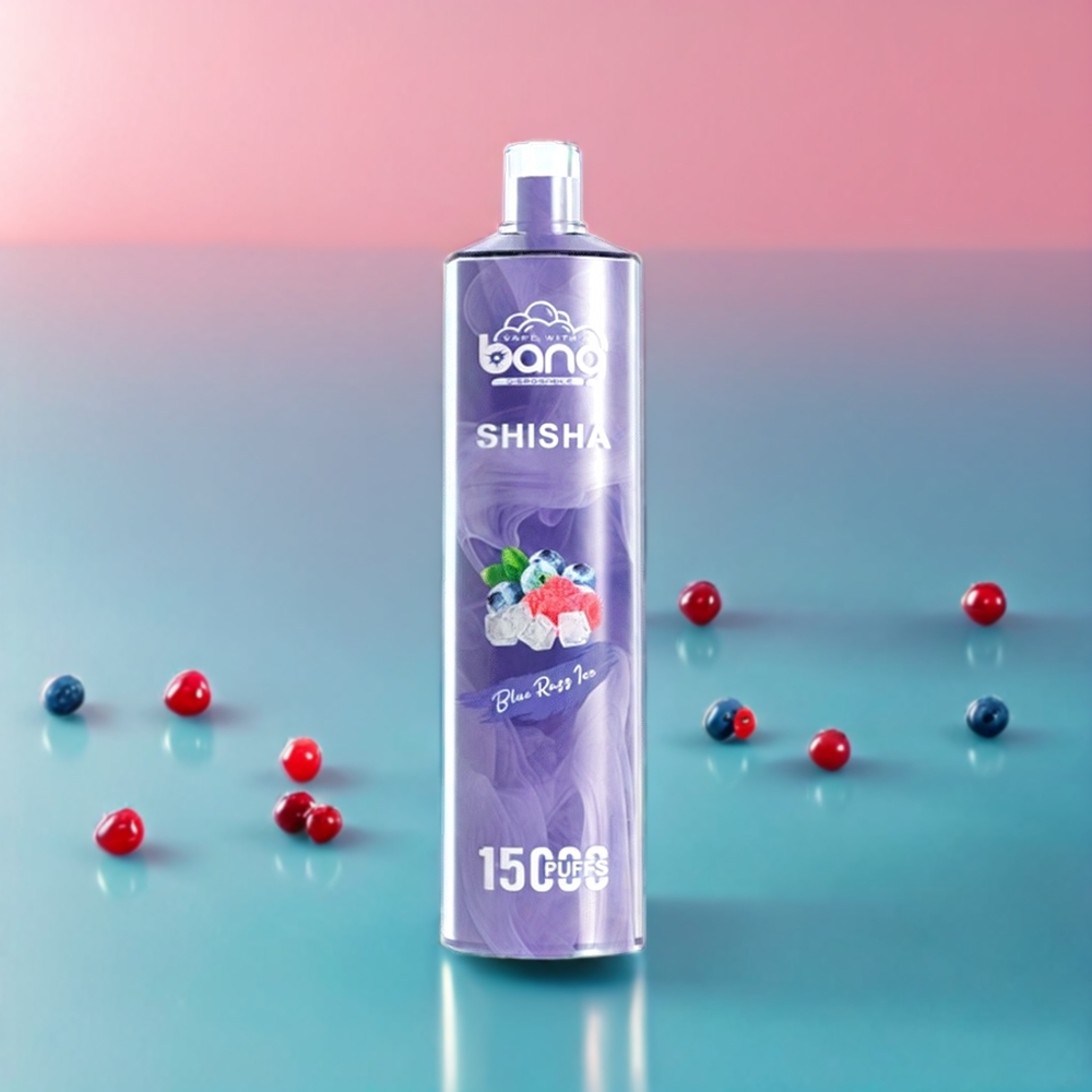 Bang Shisha 15000 Puff Italia Ingrosso vape monouso Mirtillo Ghiaccio Blu