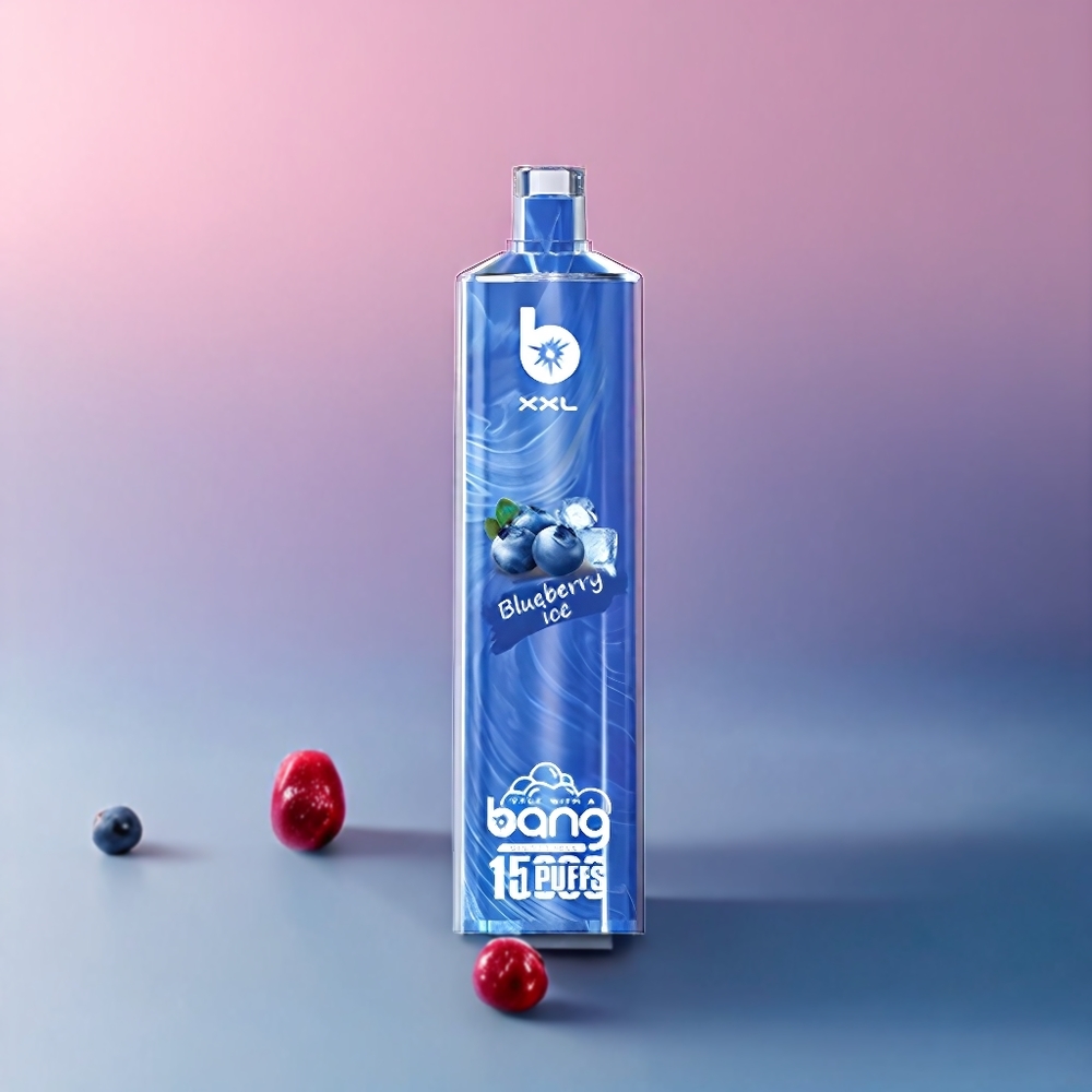 Bang Shisha 15000 Puff vape monouso Mirtillo Ghiaccio Italia Ingrosso con 23ml E-liquid, Type-C, 600mAh, Nicotina 0%-5%, Tecnologia DTL Avanzata