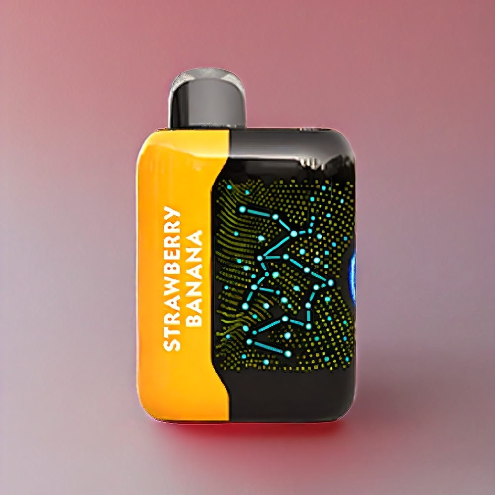 Bang Starry 25000 Puff Italia Ingrosso vape monouso Fragola Banana con 28ml E-Liquid, 800 mAh Batteria, Type-C Ricarica Rapida