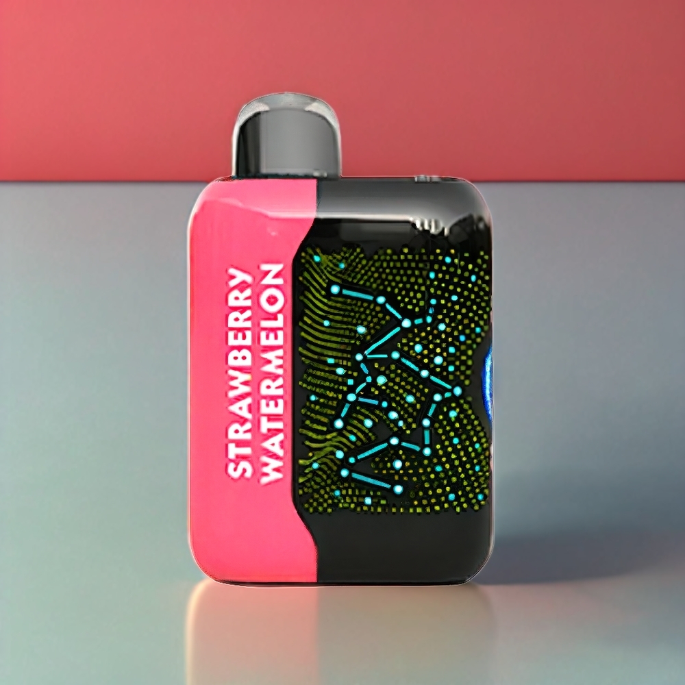 Bang Starry 25000 Puffs vape monouso Fragola Anguria Italia Ingrosso con 28ml E-Liquid, 800 mAh, Tipo-C Ricarica Rapida