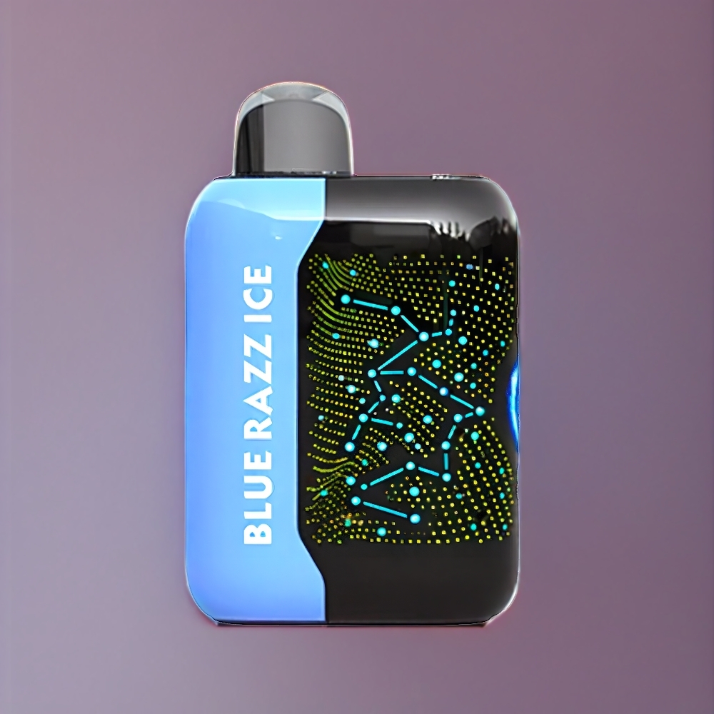 Bang Starry 25000 Puffs vape monouso Mirtillo Ghiaccio Italia Ingrosso - 28ml E-Liquid, 800 mAh, Ricarica Type-C, Bobina a maglie 1.0 Ohm