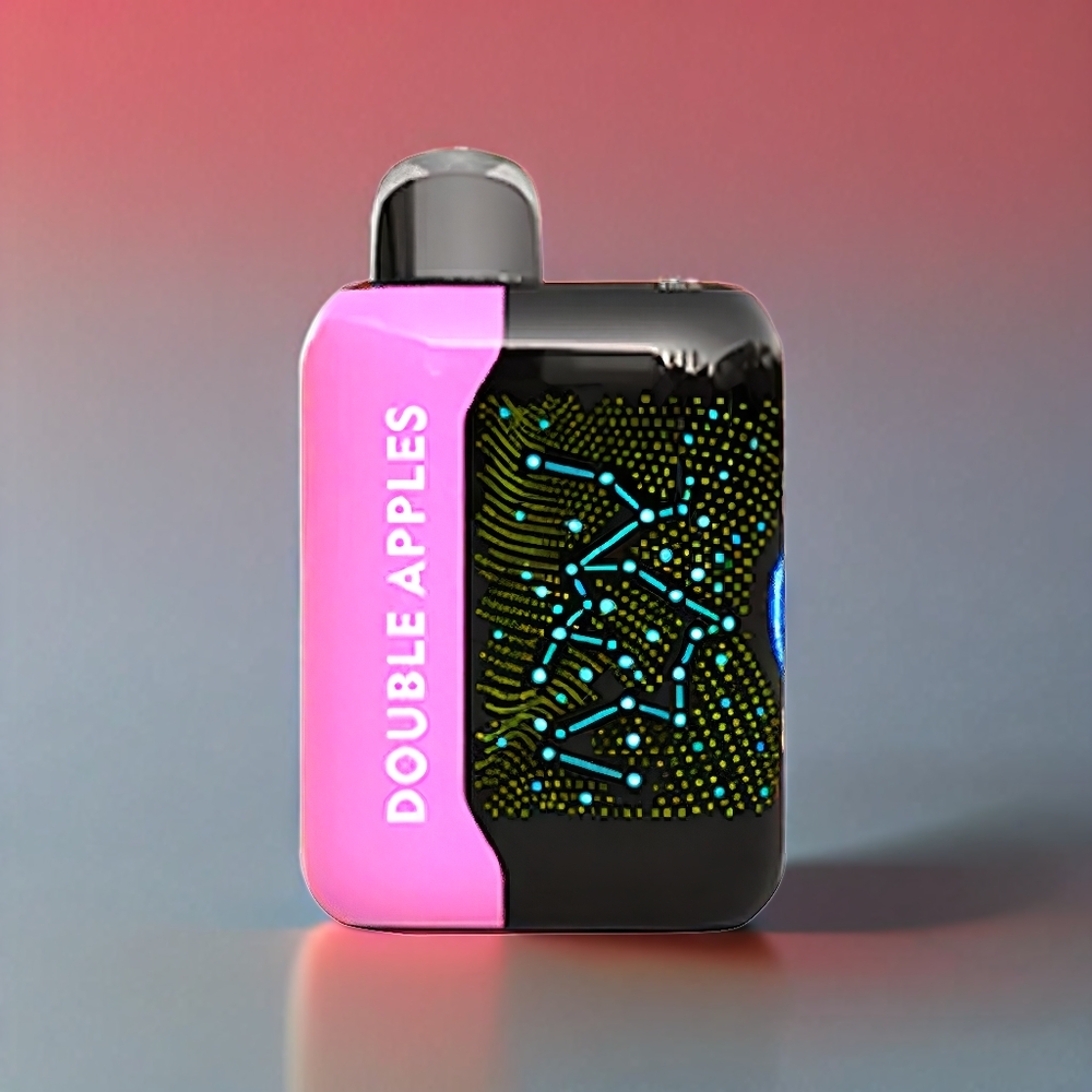 Bang Starry Italia Ingrosso 25000 Puff vape monouso Doppie Mele con 28ml Capacità E-Liquid, 800 mAh Batteria, 0%-5% Nicotina e Ricarica Rapida Type-C