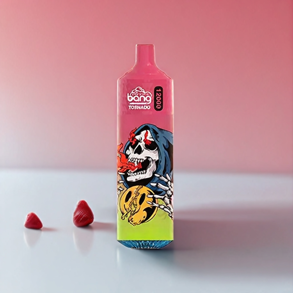 Bang Tornado 12000 Puff Italia Ingrosso vape monouso Fragola Gelato con 23ml di E-Liquid e 650 mAh di Batteria