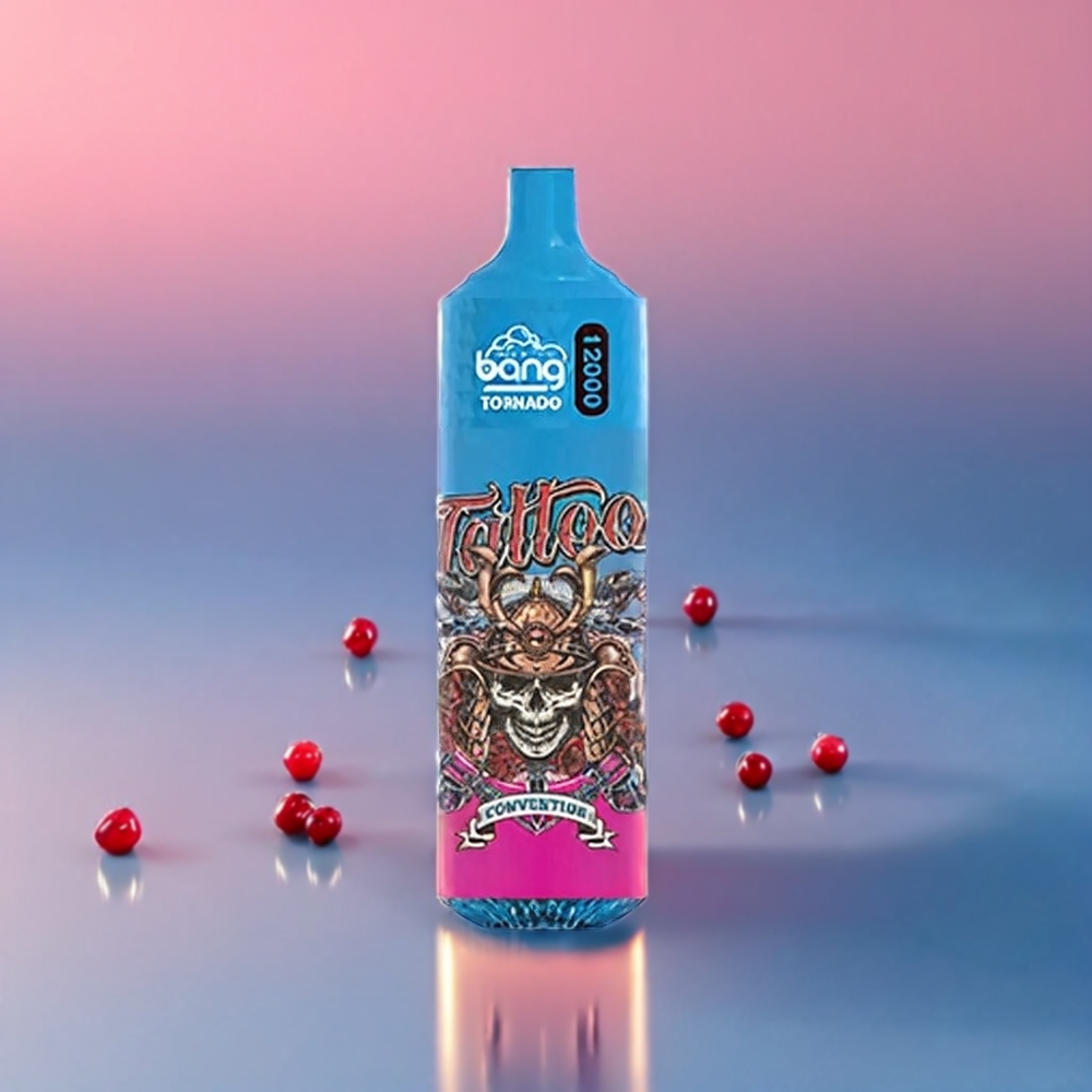 Bang Tornado 12000 Puff Italia Ingrosso vape monouso Mirtillo Ghiaccio con 23ml di E-Liquid e Batteria da 650 mAh