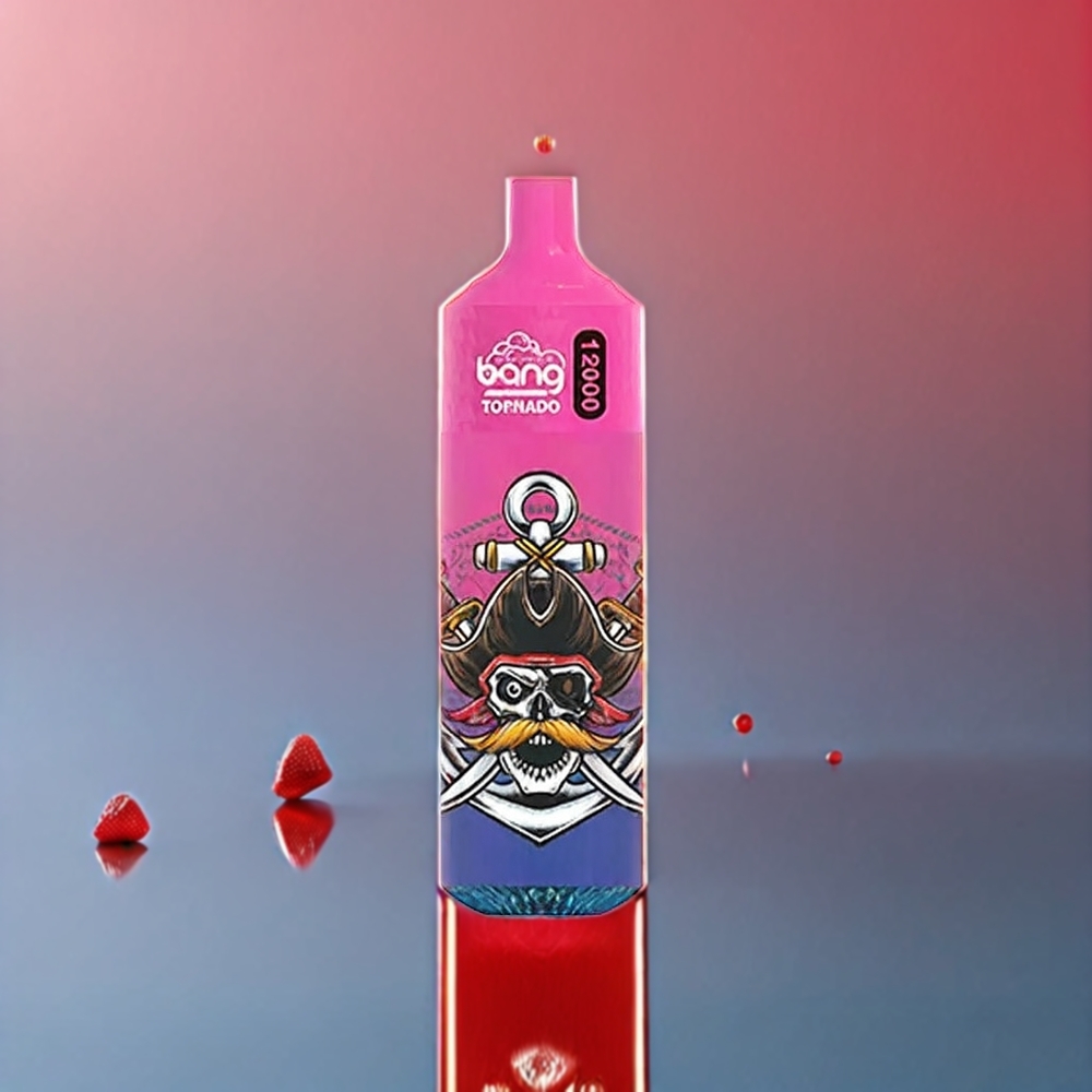 Bang Tornado 12000 Puff Italia Ingrosso vape monouso Succo di Fragola con 23ml di E-Liquid e Batteria da 650 mAh
