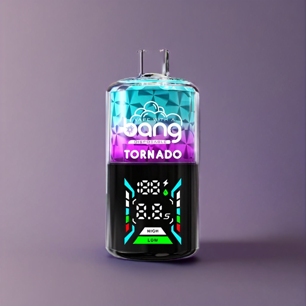 Bang Tornado 40000 Puff Italia Ingrosso vape monouso Mirtillo Uva Senza Nicotina / 2% / 3% / 5% 850mAh 40ml