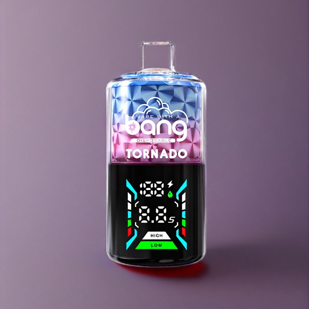 Bang Tornado 40000 Puff vape monouso Mirtillo Lampone Italia Ingrosso - 0%/2%/3%/5% Nicotina, 850mAh, 40ml E-liquid
