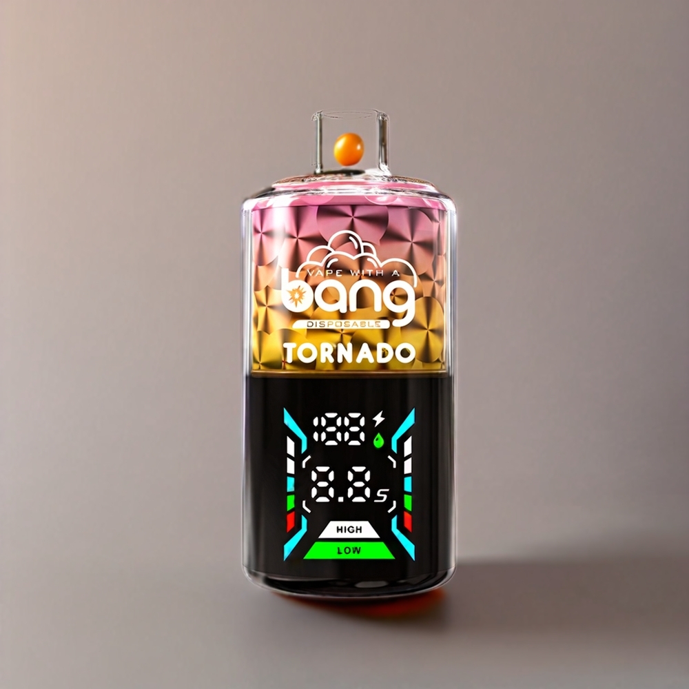 Bang Tornado 40000 Puffs vape monouso Mango Peach (Mango Pesca) Italia Ingrosso - 0%, 2%, 3%, 5% Nicotine, 850mAh Batteria, 40ml E-liquid