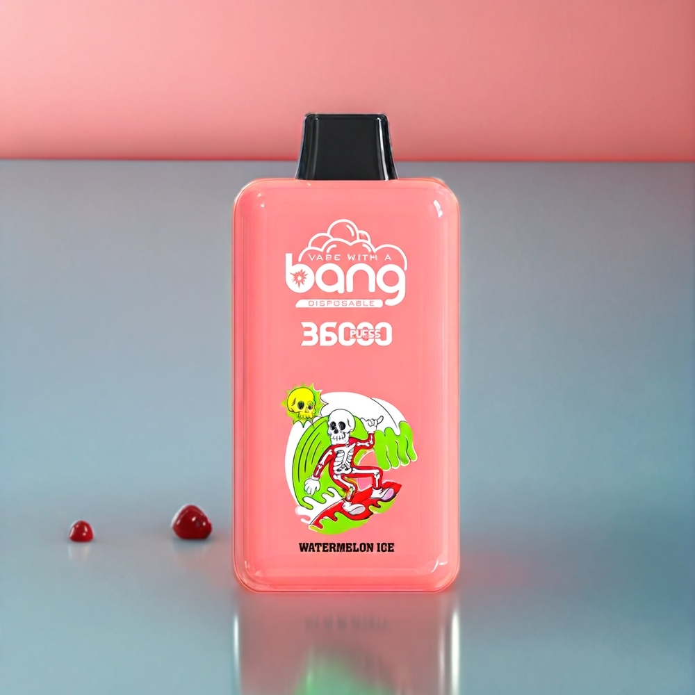 Bang 36000 Power vape monouso Anguria Ghiacciata Italia Ingrosso - 36ml E-Liquid, 36000 Puff, 850mAh Batteria, 0%-5% Nicotina