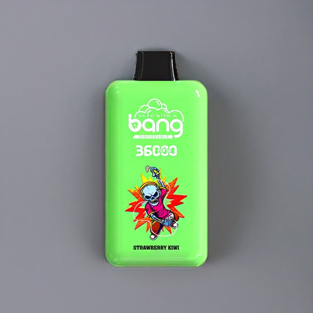 Bang 36000 Power vape monouso Fragola Kiwi Italia Ingrosso - 36ml, 36000 Puff, Batteria 850mAh, 0-5% Nicotina