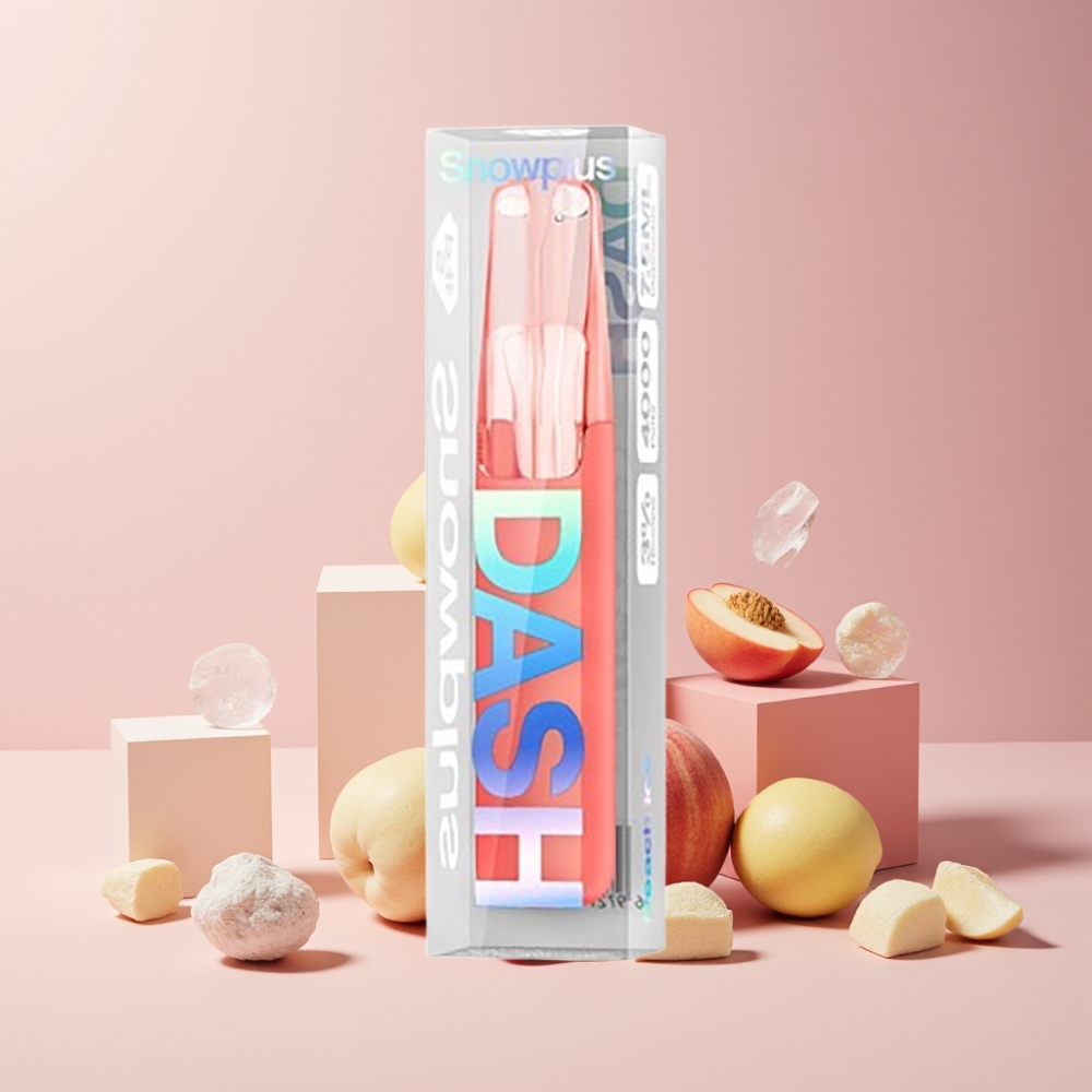 Snowplus Dash 4000 Puff Dispositivo Monouso Italia Ingrosso Ghiaccio Pesca, 7.5 ml, 530 mAh