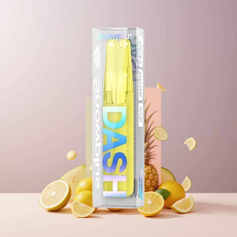 Snowplus Dash 4000 Puff Italia Ingrosso Dispositivo Monouso Limone Ananas Ceramica 530mAh 7.5ml