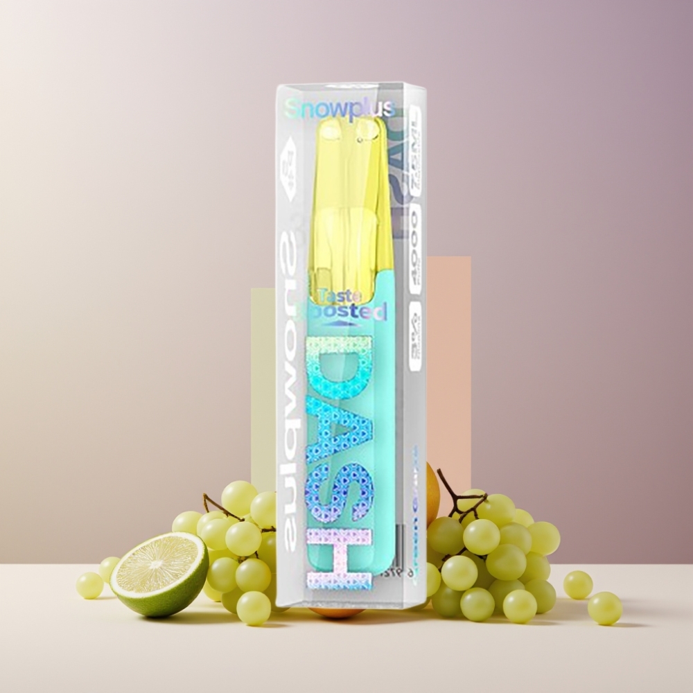 Snowplus Dash 4000 Puff Italia Ingrosso Dispositivo Monouso Uva Verde Ceramica 7.5ml 530mAh