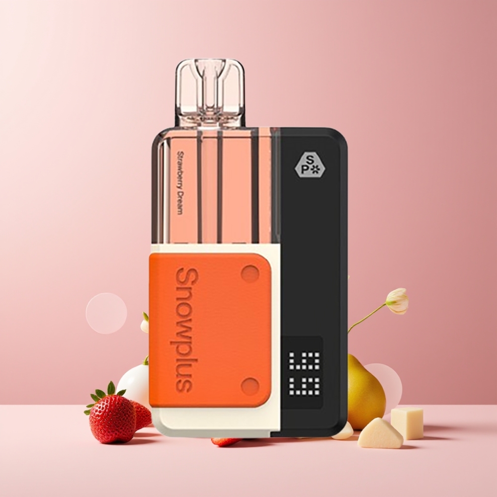 Snowplus Swift 5000 Puffs Italia Ingrosso Pod Kit 2+10 ml Fragola Sogno 43x81x25 mm