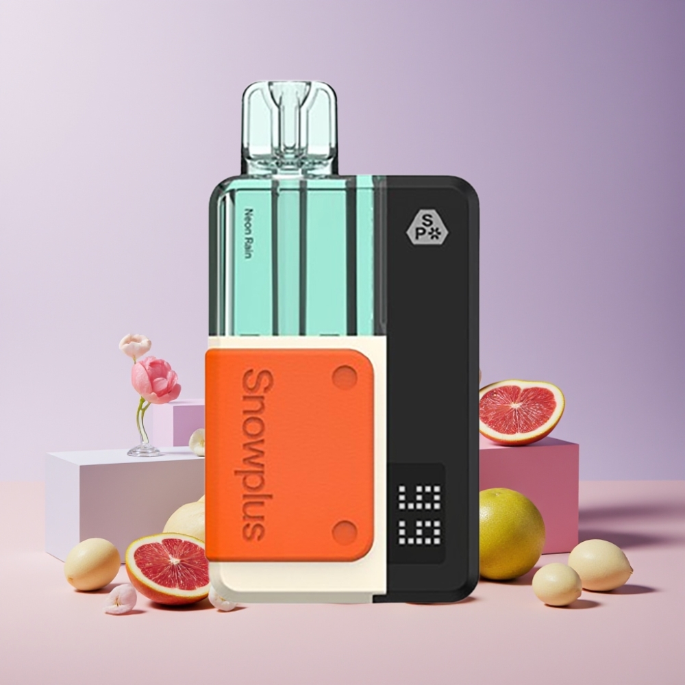 Snowplus Swift 5000 Puffs Italia ingrosso Kit Pod Preconfezionato 2+10 ml 1000 mAh Arcobaleno Neon e Neve