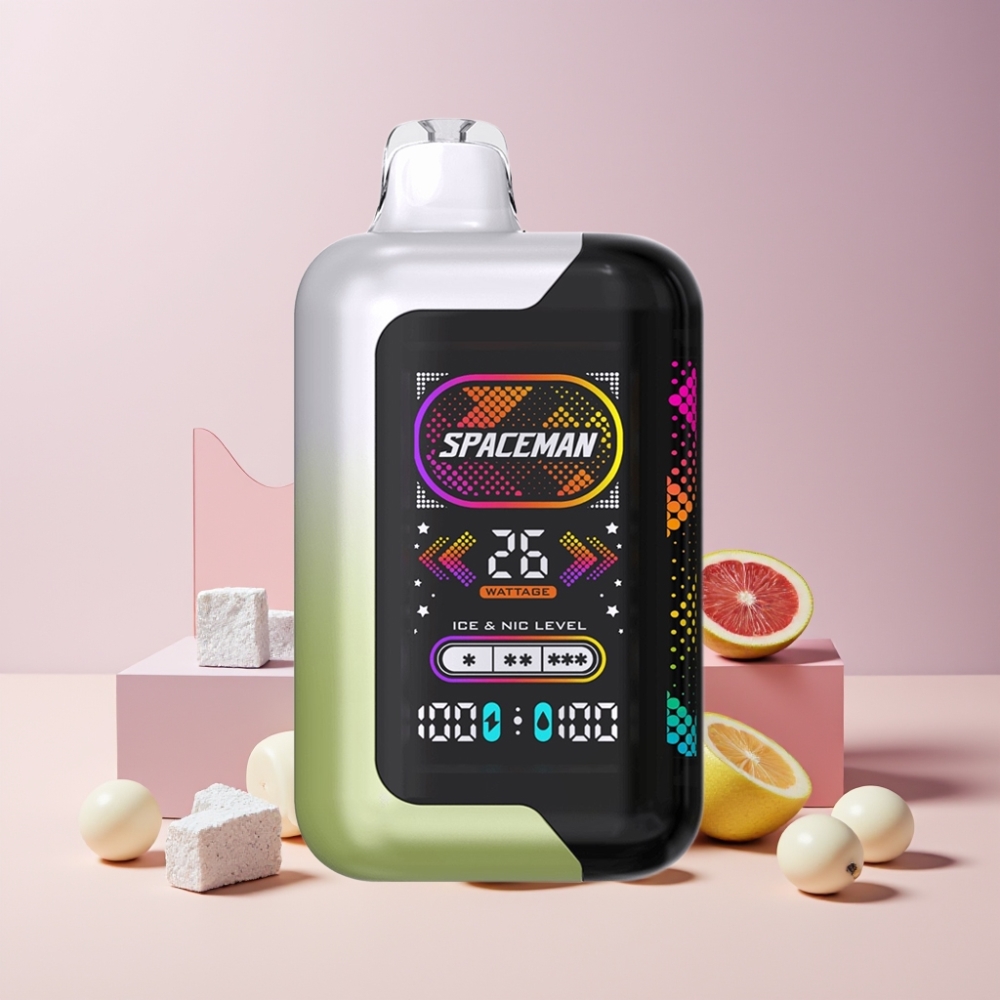 SPACEMAN SP40000 Italia ingrosso Vape Uva Bianca Ghiaccio 20ml 50mg 1000mAh
