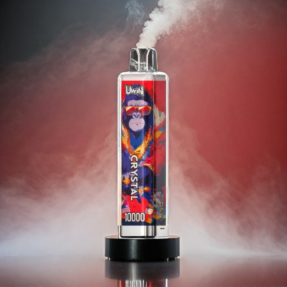 UWIN Crystal 10000 Puffs Italia Ingrosso - Red Bull - 18ml, 650mAh, 5% Nicotina, Luci RGB