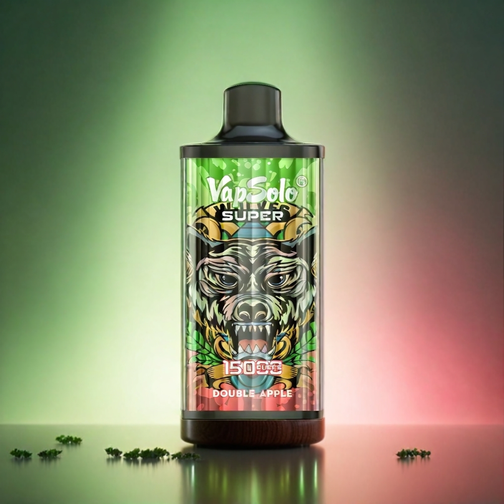 Vapsolo Super 15000 Puffs Italia Ingrosso Doppia Mela E-liquido 40ml 850mAh Type-C