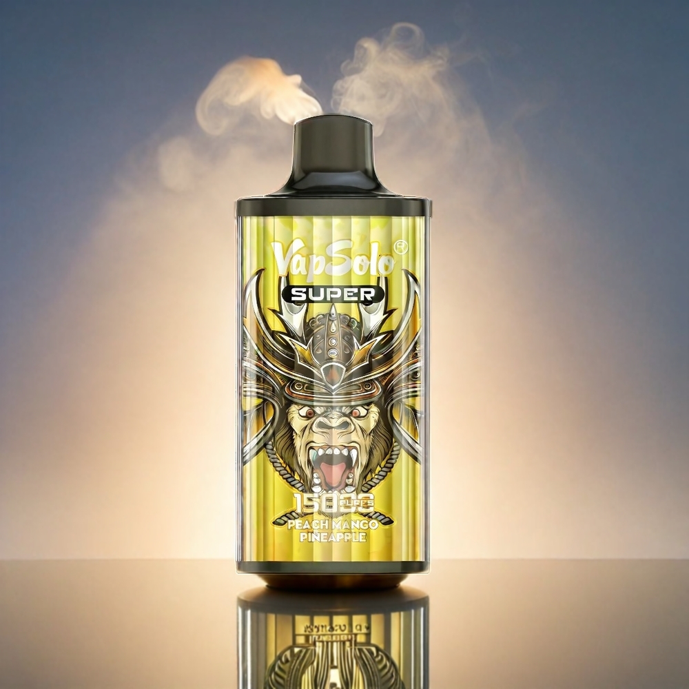 Vapsolo Super 15000 Puffs Italia Ingrosso E-Liquido 40ml Pesca Mango Ananas Mesh Coil 850mah Tipo-C 20mg/ml 50mg/ml