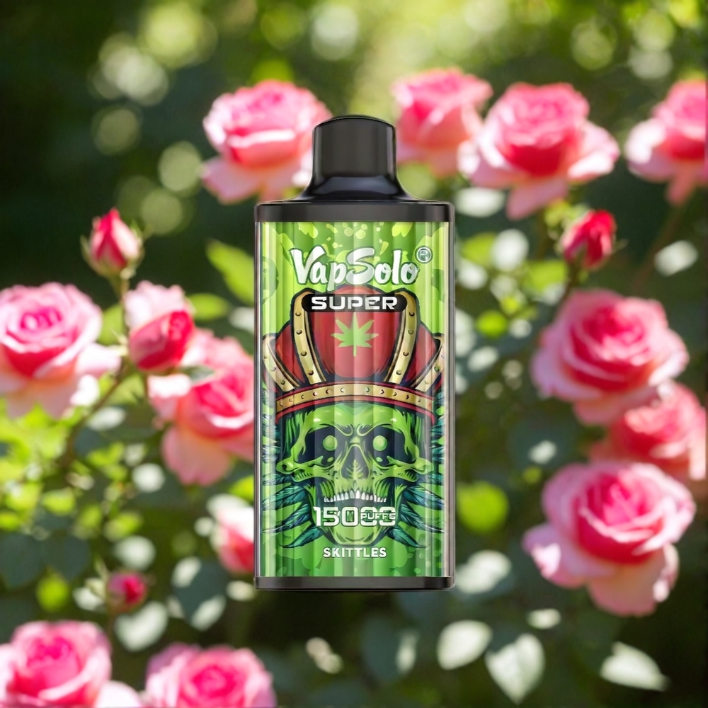 Vapsolo Super 15000 Puffs Italia Ingrosso Skittles - 40ml E-Liquid, 850mAh Mesh Coil, Type-C Caricamento