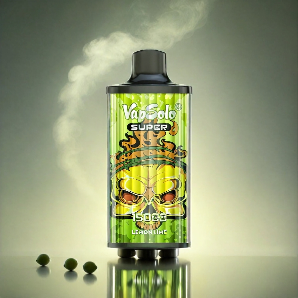 Vapsolo Super 15000 Puffs Italia Ingrosso Vape Lima Limone 40ml E-Liquido 850mah Mesh Coil