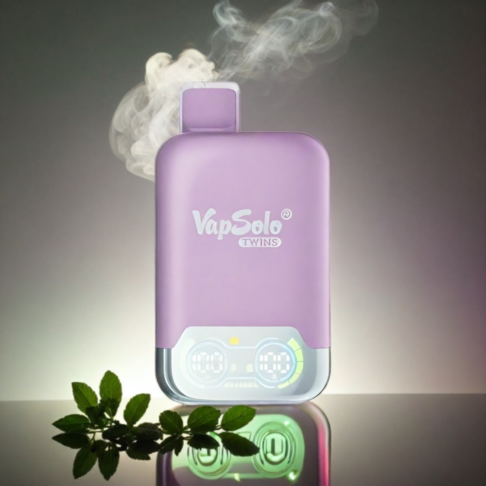 Vapsolo Twins 20000 Puffs Italia Ingrosso E-Liquido 40 ml Frutto della Passione Mojito & Menta Tripla