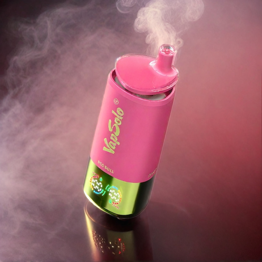 VapSolo Tripe 30000 Puffs Italia Ingrosso Vape Red Bull - 40ml E-Liquid, 3 Oil Tanks, Type-C Ricarica, 20mg/50mg Nicotina