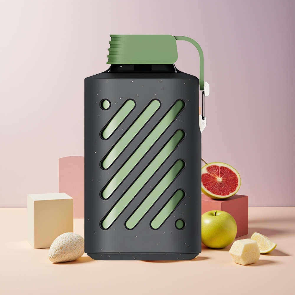 VOZOL GEAR 10000 Disposable Vape Mela Acida Ghiaccio Italia Ingrosso - 10000 Puff, 65% PCR, 20ml Liquido