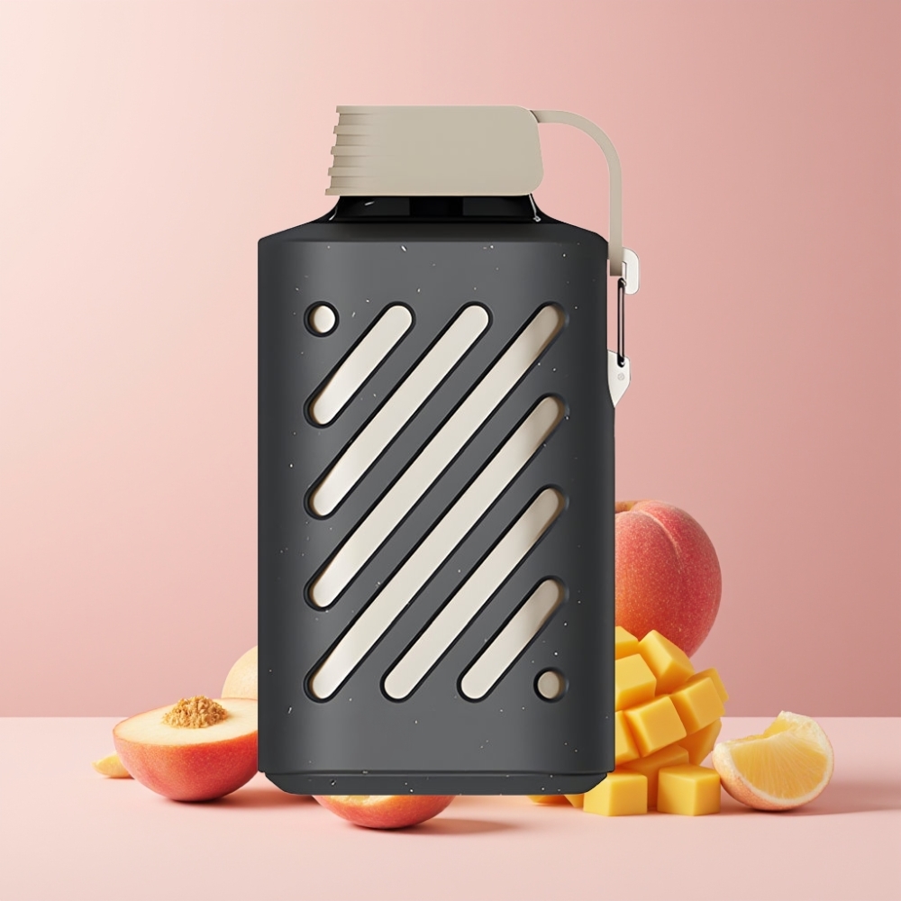 VOZOL GEAR 10000 Italia ingrosso - Dispositivo Monouso Pesca Mango Smoothie, 10000 Puff, 20ml, Materiali PCR 65%