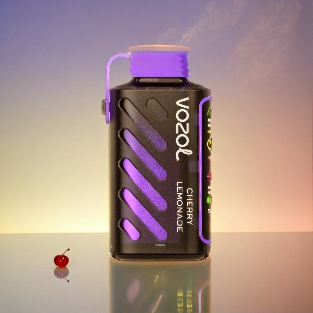 VOZOL Gear Power 20000 Puffs Italia Ingrosso - Ciliegia Limonata con Tecnologia S.i.L.C., Display Full Screen, 20mL, 5% Nicotina, Bobina a doppia maglia