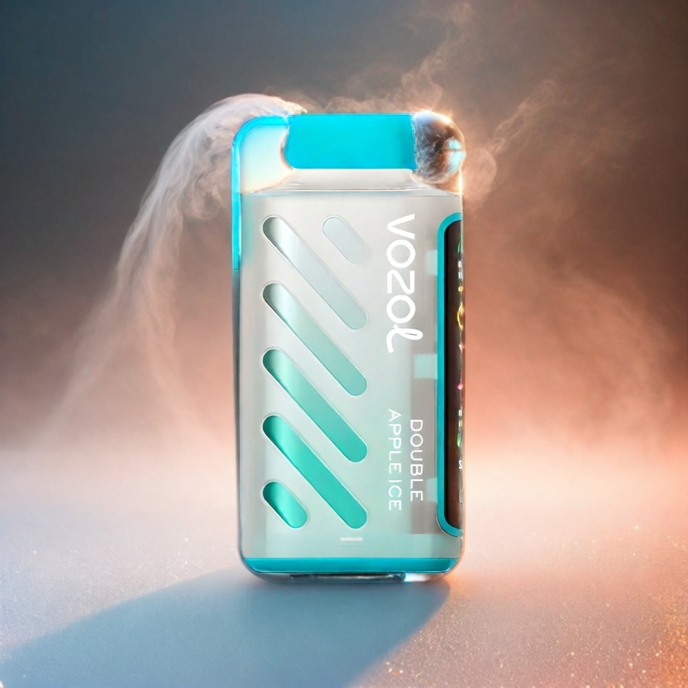 VOZOL Gear Power 20000 Puffs Italia Ingrosso Doppia Mela Ghiaccio S.i.L.C. Tech Bobina a doppia maglia 20mL 5% Nicotina