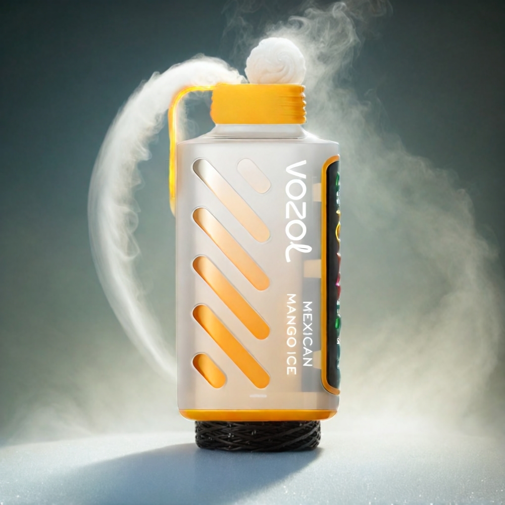 VOZOL Gear Power 20000 Puffs Italia Ingrosso Mango Messicano Ghiacciato con S.i.L.C. Tech, 20mL, 5% Nicotina, Doppia Mesh Coil