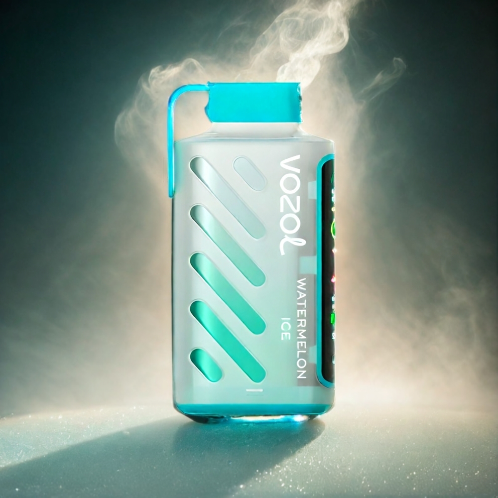 VOZOL Gear Power Italia Ingrosso 20000 Puffs Anguria Ghiaccio - S.i.L.C. Tech, Bobina a doppia maglia, 20mL, 5% Nicotina, Schermo Intero