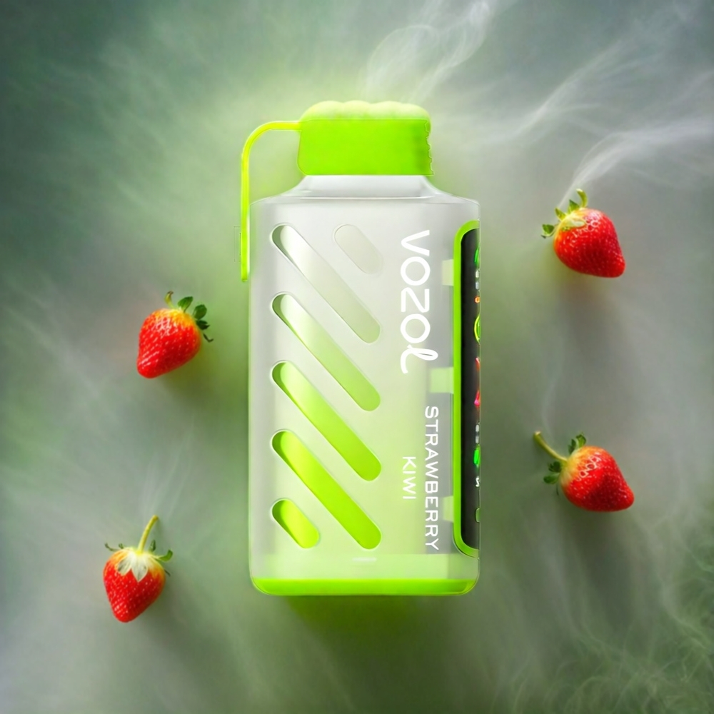 VOZOL Gear Power Italia Ingrosso 20000 Puffs Fragola Kiwi con Tecnologia S.i.L.C., Display Integrale, Bobina a doppia maglia e 20mL di E-Liquido Prec