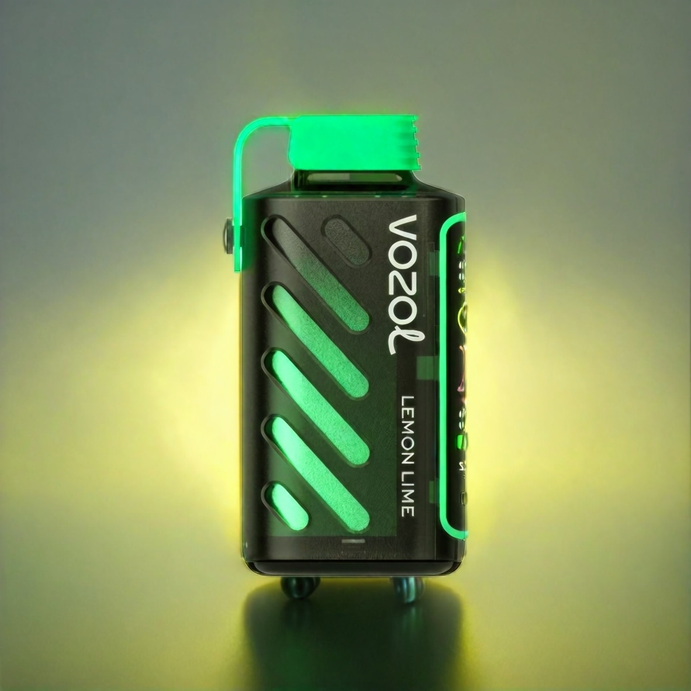 VOZOL Gear Power Italia Ingrosso 20000 Puffs Vape Limone e Lime con S.i.L.C. Tech, Bobina a doppia maglia, Schermo Intero, 20mL Liquid