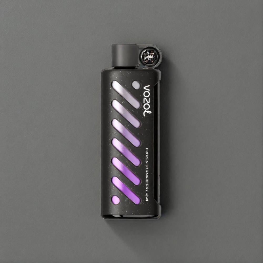 VOZOL Gear ShItalia Ingrosso 25000 Puffs - Fragola Kiwi Ghiacciata, 30 Gusti Deliziosi, S.i.L.C Tech, Doppia Mesh, Batteria 1000mAh, Nicotina 3mg/ml, 5mg/ml