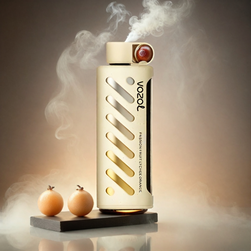 VOZOL Gear Shisha 25000 Puffs Italia Ingrosso - 30 Gusti Deliziosi (Frutto della Passione, Litchi, Arancia) con S.i.L.C Tech, Doppia Mesh, 1000mAh, 3mg/ml o 5mg/ml Nicotina