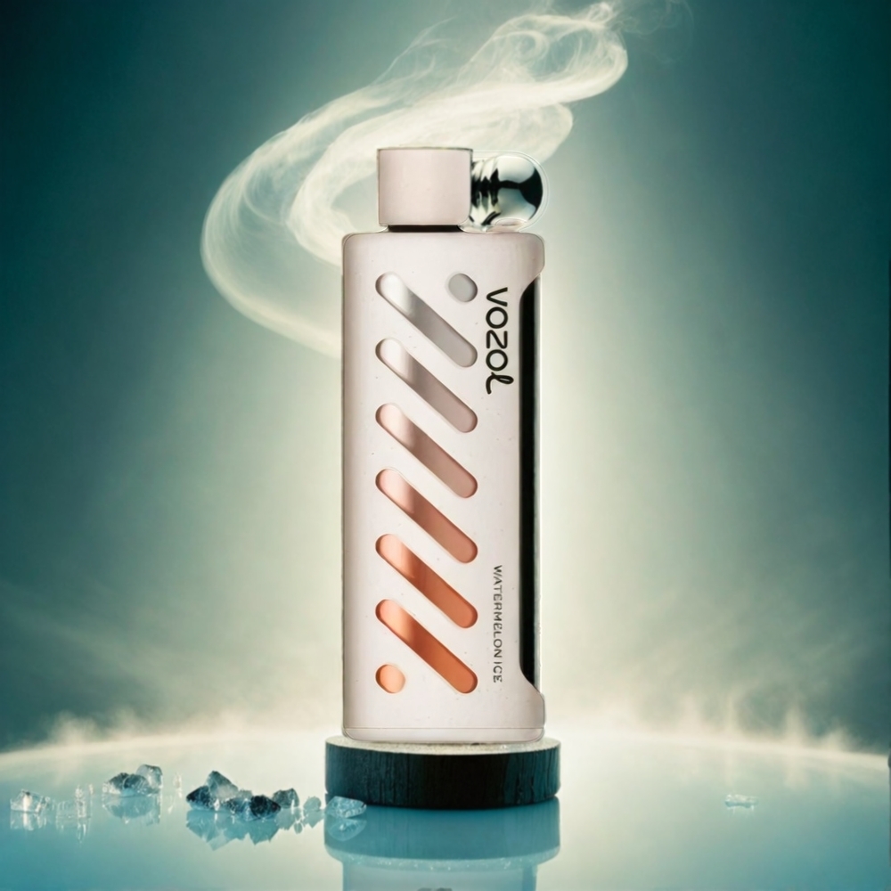 VOZOL Gear Shisha 25000 Puffs Italia Ingrosso - Anguria Ghiacciata con S.i.L.C Tech, Doppia Mesh, 1000mAh, 3mg/5mg