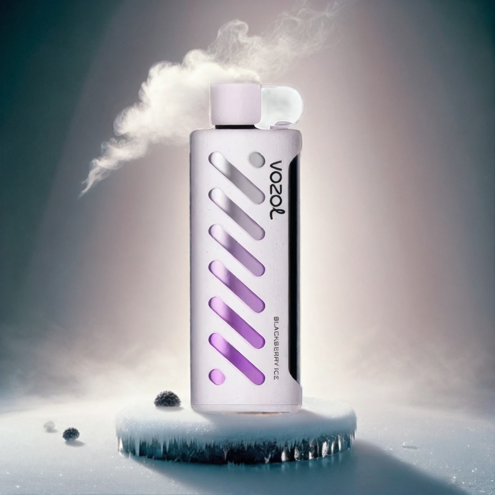VOZOL Gear Shisha 25000 Puffs Italia Ingrosso - Blackberry Ice con S.i.L.C Tech, Dual Mesh, 1000mAh, 3mg/5mg Nicotine