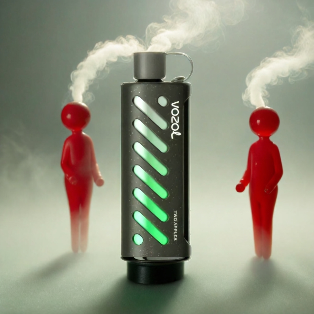 VOZOL Gear Shisha 25000 Puffs Italia Ingrosso - Due Mele, 30 Gusti Deliziosi, S.i.L.C Tech, Doppia Mesh, Batteria 1000mAh, Nicotina 3mg/ml-5mg/ml