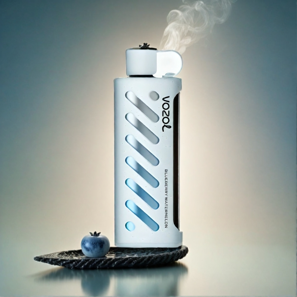 VOZOL Gear Shisha 25000 Puffs Italia Ingrosso - Mirtillo Anguria con S.i.L.C Tech e Dual Mesh, 30 Gusti Deliziosi, Batteria 1000mAh, Nicotina 3mg/ml e 5mg/ml